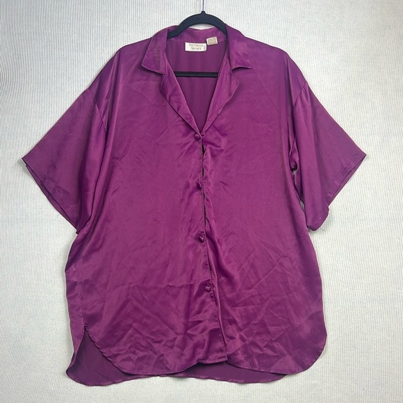 Vintage Victoria Secret Gold Label Nightgown Size M/L Silky Slinky - Picture 2 of 13